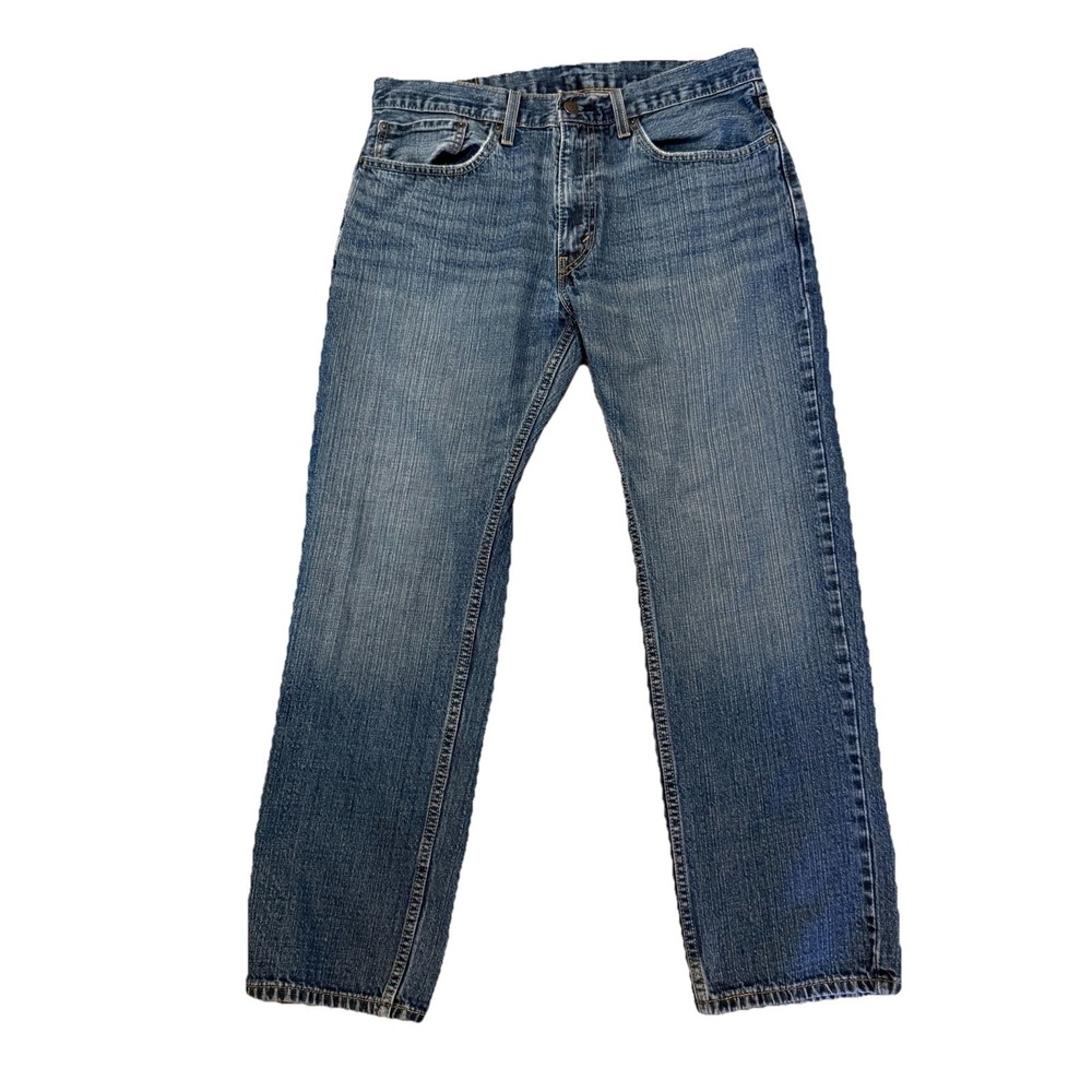 Levi's 559 Regular Fit Straight Blue Denim Jeans Men's Medium Wash Classic 34x30